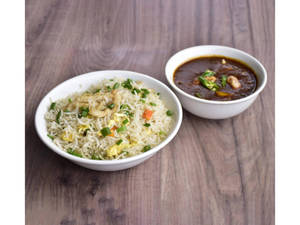 Chicken Fried Rice + Chilly Chicken