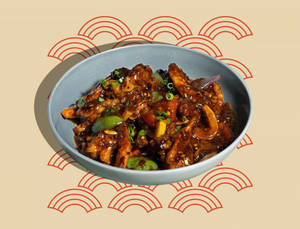 Jumbo Prawns in Black Pepper Sauce