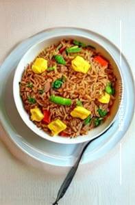 Ghee Schezwan Fried Rice