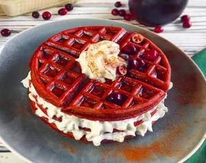 Red Velvet Waffle