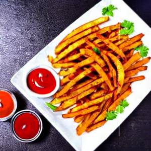 Makhani fries veg