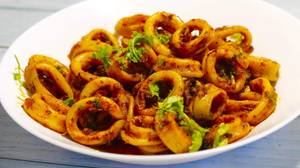 Butter Garlic Squid