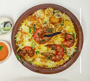 Prawns Dum Biryani