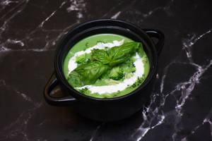 Cream Of Spinach With Broccoli