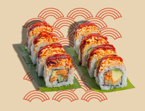 Spicy Volcano Sushi Roll