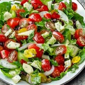 French pepper salad
