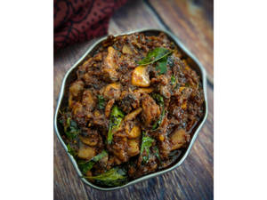 Mushroom Pepper Fry