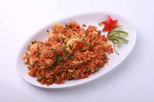 Egg Schezwan Rice