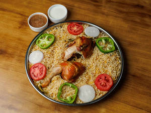 Chicken mandi - half