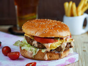 Classic Grilled Chicken Burger