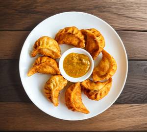 Chicken peri peri fried momos