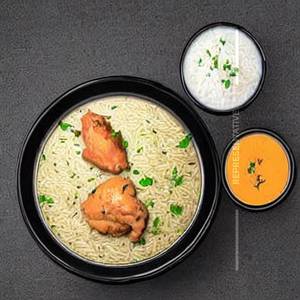 Three Tressure Chicken Rice