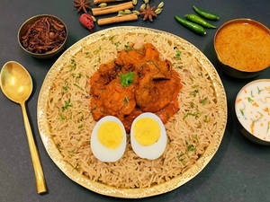Butter Chicken Bagara Biryani