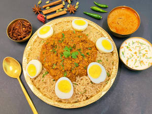 Chicken Keema Bagara Family Bucket Biryani
