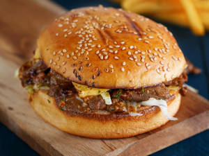 Meat Tenderloin Burger