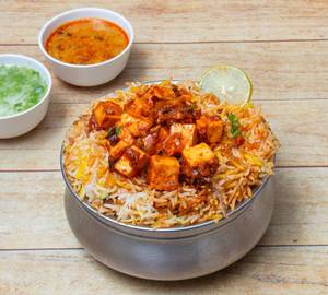 Paneer biryani