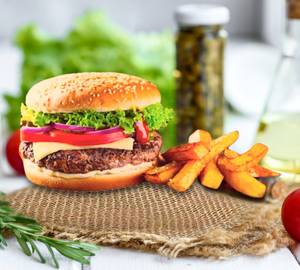 Peri peri cheese burger