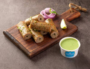 Chicken Seekh Kebab - (6 Pcs)