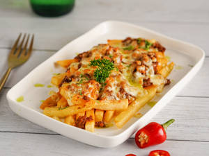 Meat Chilli Cheese Fries