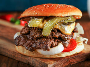 Smashed Meat Burger