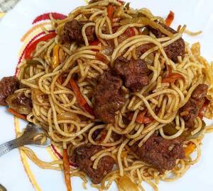 Mutton Hakka Noodles