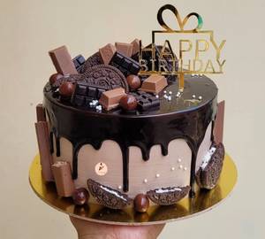 Eggless Tutti Frutti Chocolate Cake [450 G]