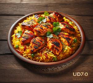 Chicken tikka biryani