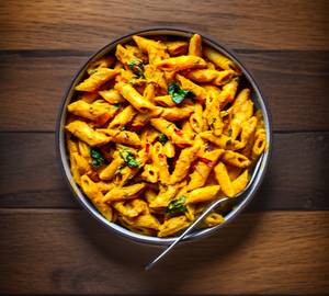 Mix sauce pasta