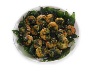 Prawn Curry Leaves Fry