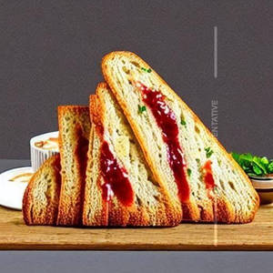 Bread Butter Jam Sandwich
