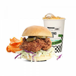 Chicken Fillet Burger Combo