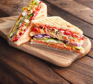 Plain Garden Veggie Sandwich