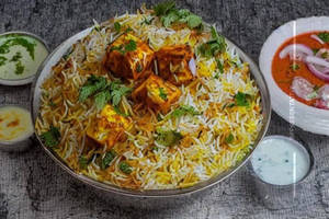 Paneer Tikka Biryani