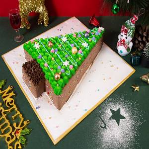X Mas Tree Cake Kg (Christmas Spl)
