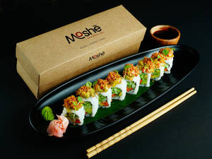 Crispy Quinoa and Avocado Sushi Roll