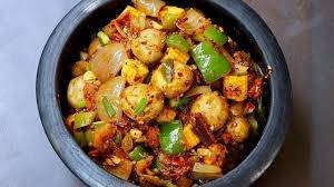 Baby Corn Mushroom Kadai
