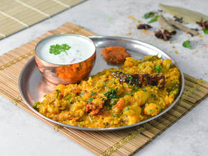 Masala Dal Khichdi Fry Meal