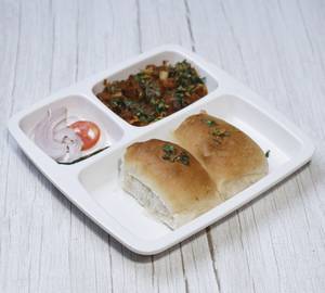 Mushroom Cheese Pav Bhaji 