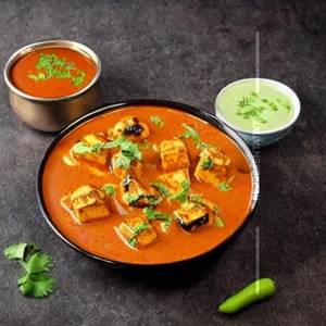 Cheese Paneer Mushroom Masala (Brown Gravy)