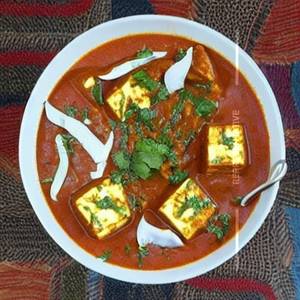 Kaju Paneer Butter Masala (Red Gravy)