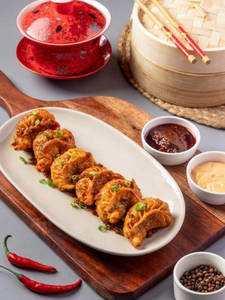 Chicken Fried Schezwan Momo