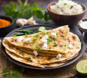 Paneer Paratha [Desi Ghee]