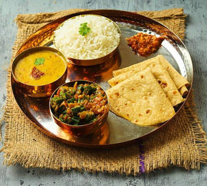 Bhindi Masala Full Meal