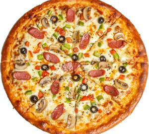 Chicken Sausage Pizza