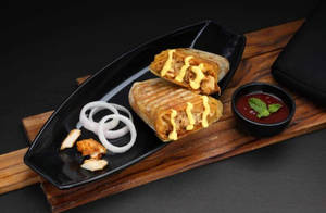 Honey Mustard Rumali Chicken Shawarma