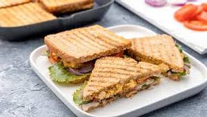 Bread Makhan Sandwich Aloo Tikki                          