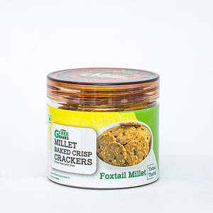 Baked Thinai Thattai ( Crisp Crackers) 100 Gms - Vegan