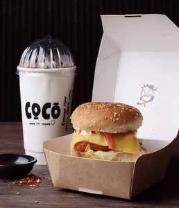 Paneer Tandoori Cheese Burger