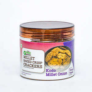 Baked Millet Onion Thattai (crisp Crckers)-100 G (vegan)
