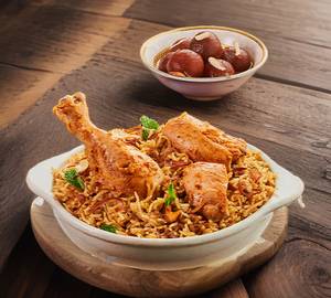 Chicken leg biryani